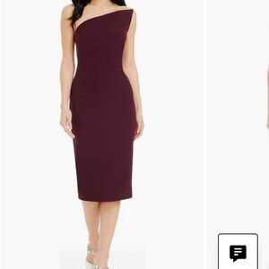 Dress the Population Milan Strapless Sheath Cocktail Dress